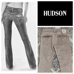Hudson Signature Boot Cut Jeans